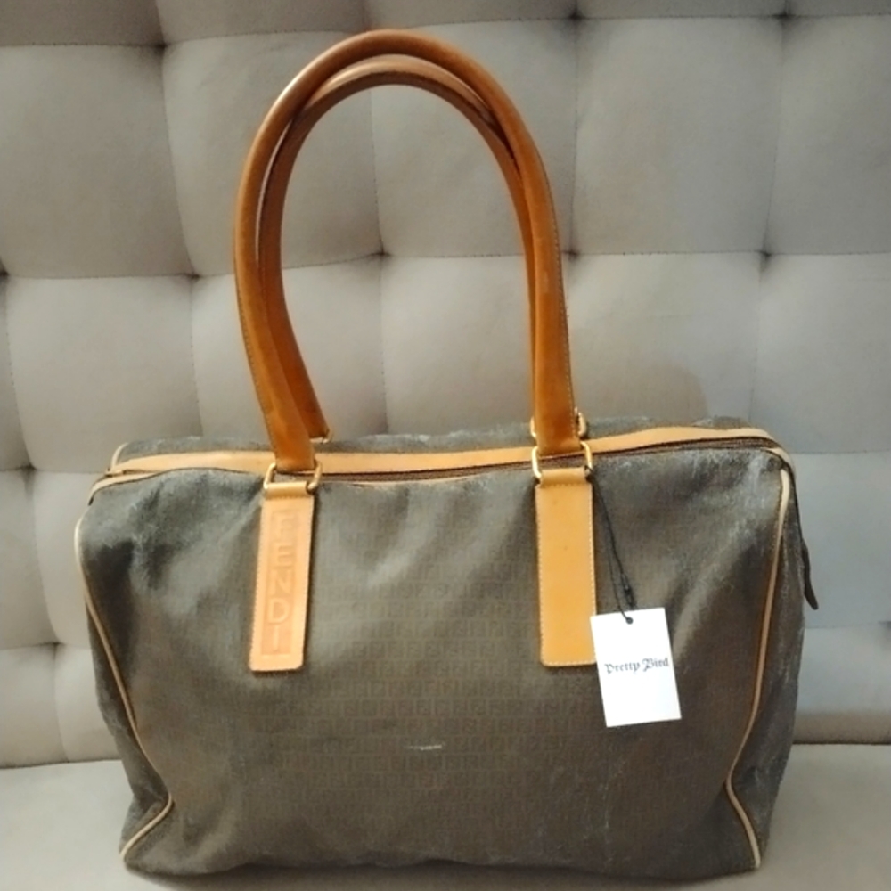 Authentic Fendi Large Tote Bag